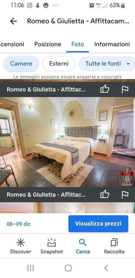 Romeo & Giulietta Rooms 博萨 外观 照片